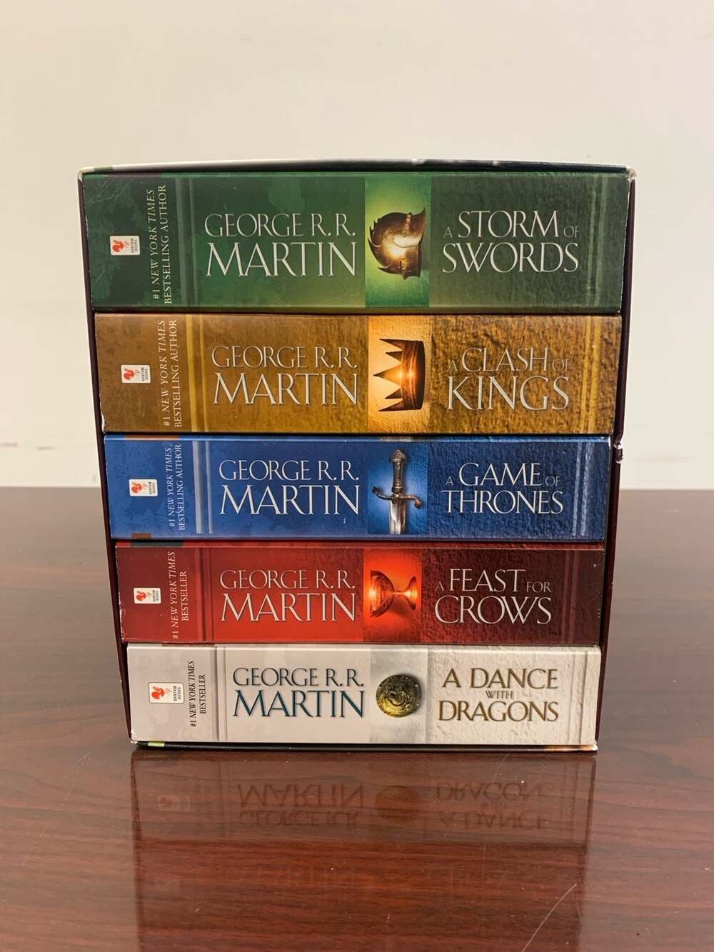George R.R. Martin A Song of Ice and Fire 5-Book Boxed Set (Paperback)